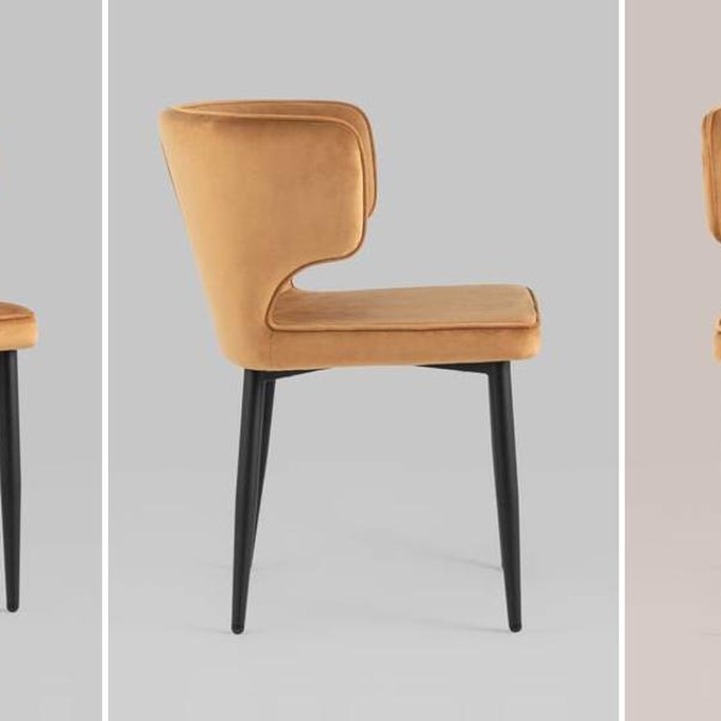 Стул Mateo Chair Терракотовый Велюр