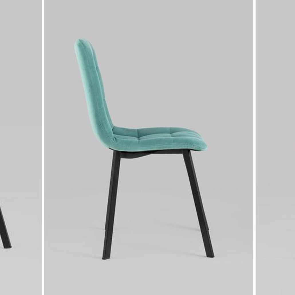 Стул NANCY S Chair Мятный Велюр