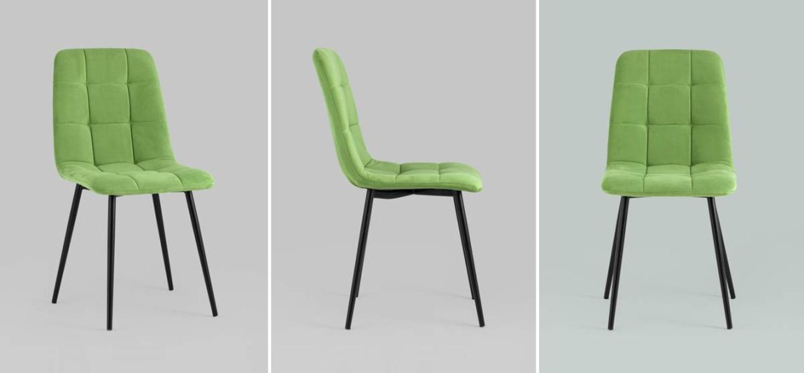 Стул NANCY S-2 Chair Зеленый Лайм