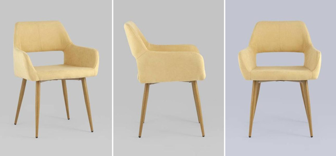 Стул NEASAN Chair Желтый Цвет