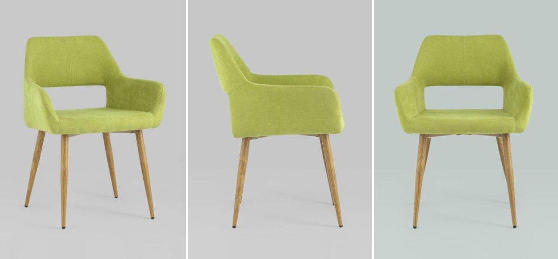 Стул NEASAN Chair Зеленый лайм