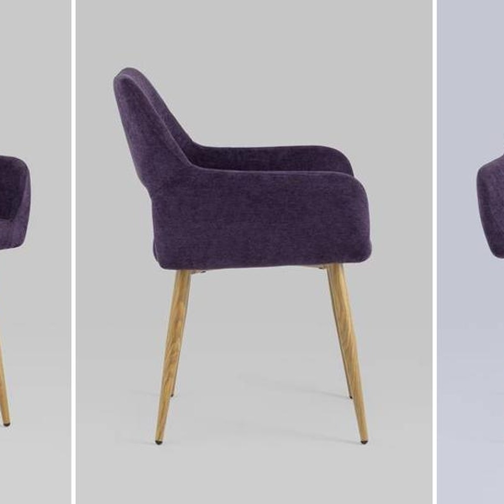 Стул NEASAN Chair Фиолетовый Велюр