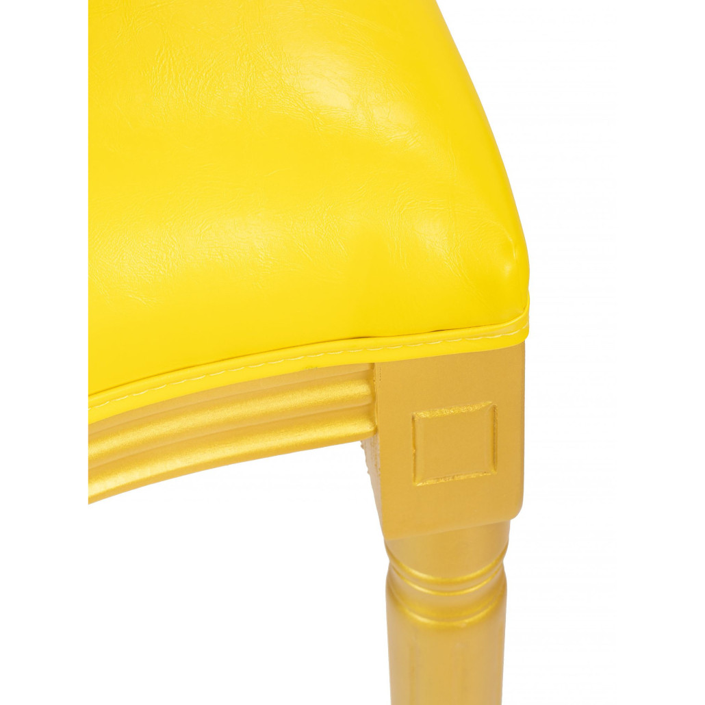 Стул Night owls with yellow design