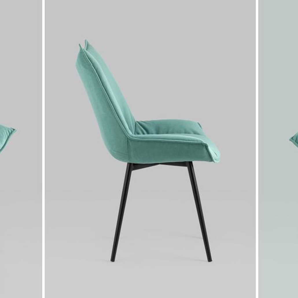 Стул Oslo Chair Велюр Мятный Цвет