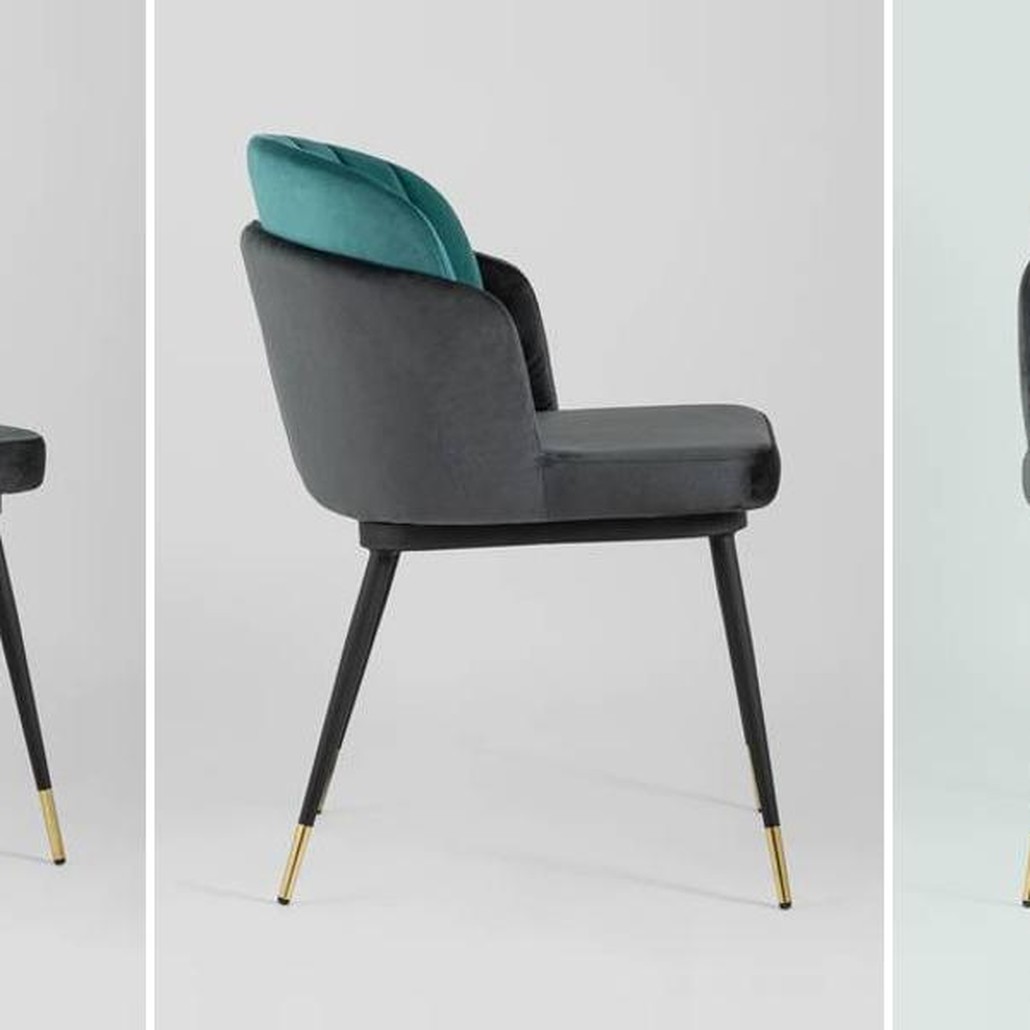Стул Penelope Chair Бирюзовый цвет