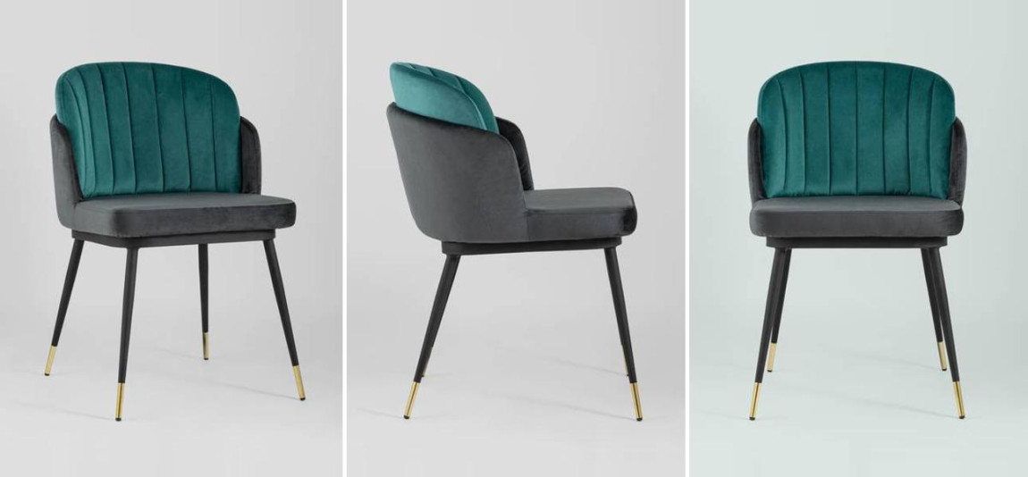 Стул Penelope Chair Бирюзовый цвет