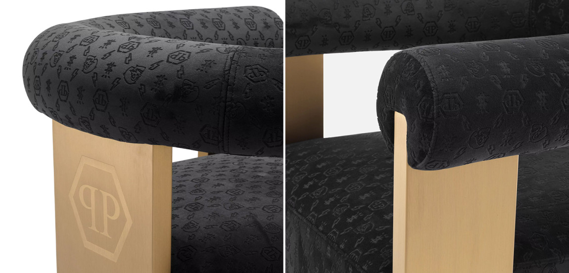 Стул Philipp Plein Dining Chair Icon