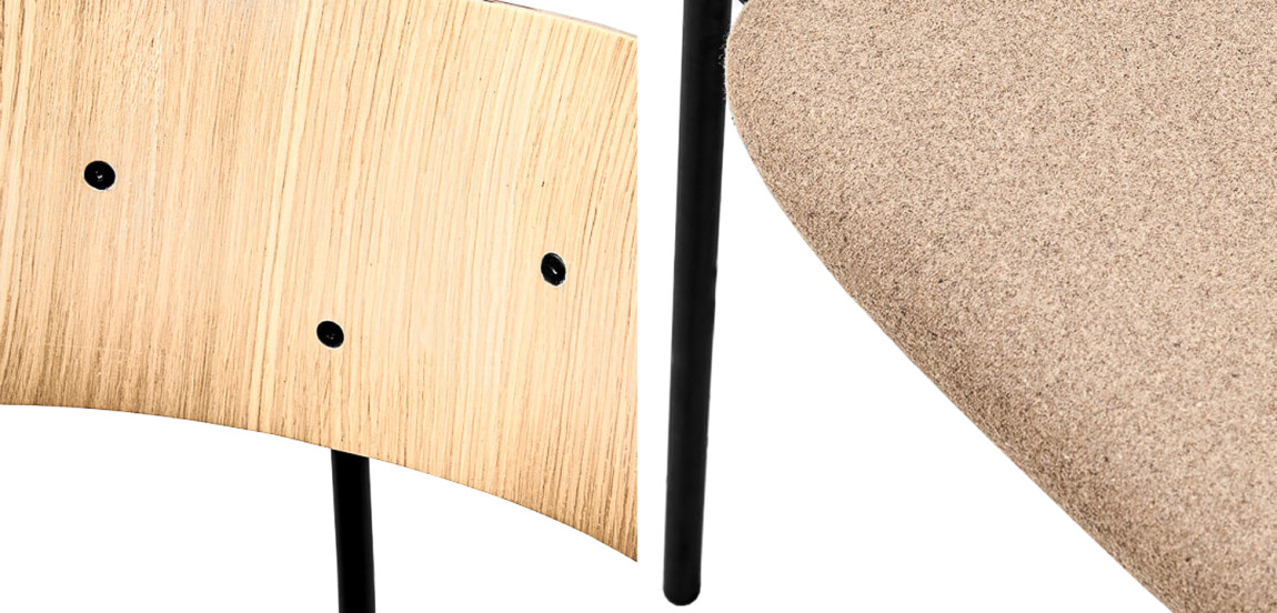 Стул Pilar Loft Stool beige