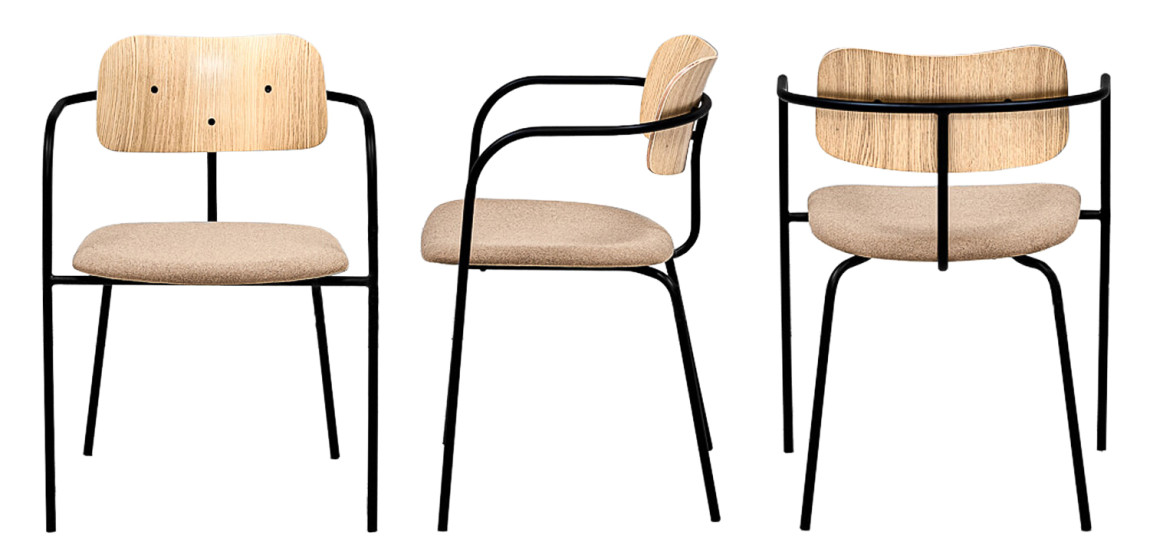 Стул Pilar Loft Stool beige