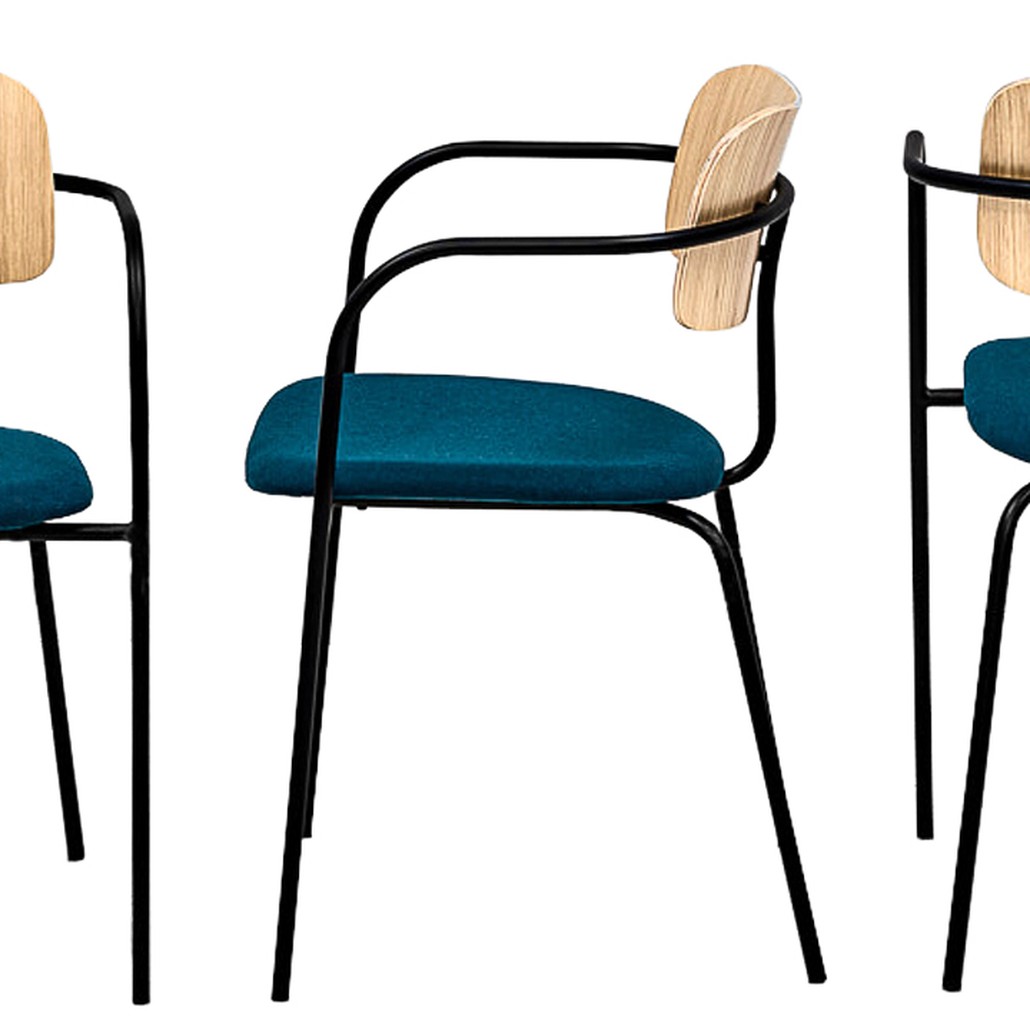 Стул Pilar Loft Stool blue