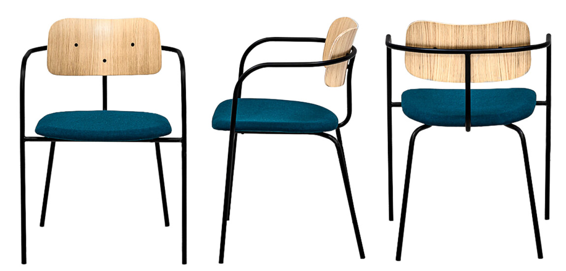 Стул Pilar Loft Stool blue