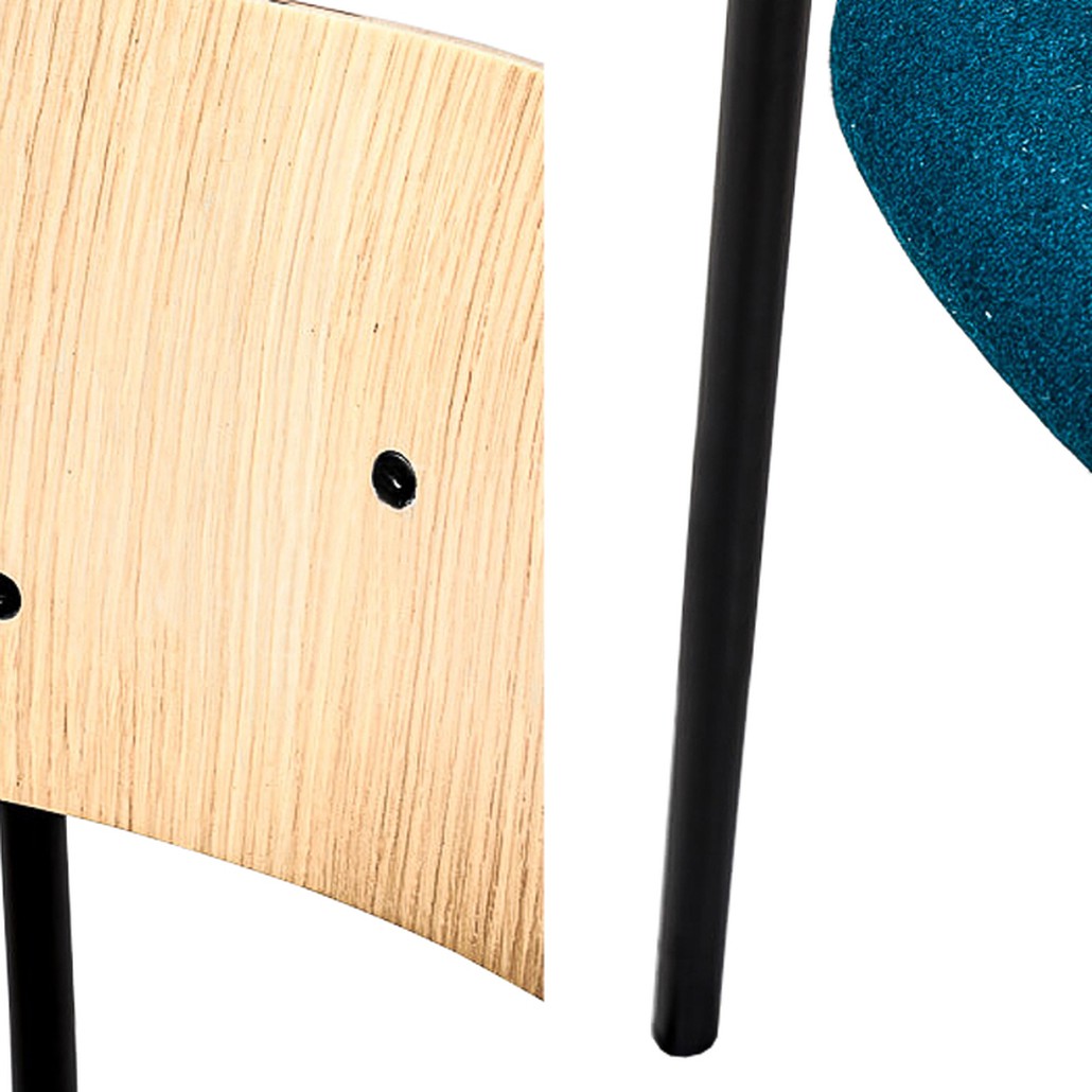 Стул Pilar Loft Stool blue