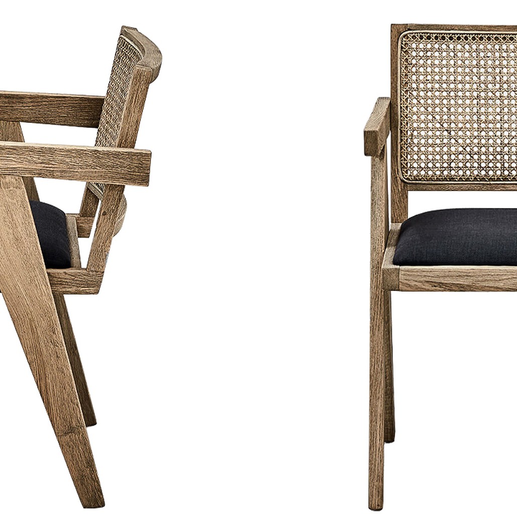 Стул Rattan Braid Stool