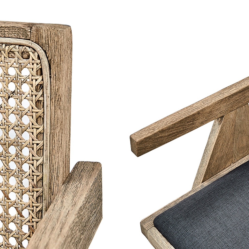 Стул Rattan Braid Stool