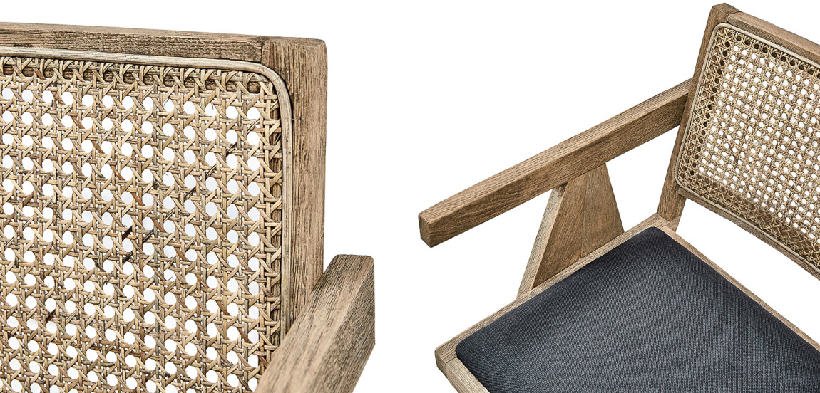 Стул Rattan Braid Stool