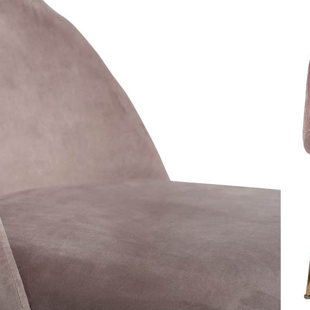 Стул Sadler Chair pink velor