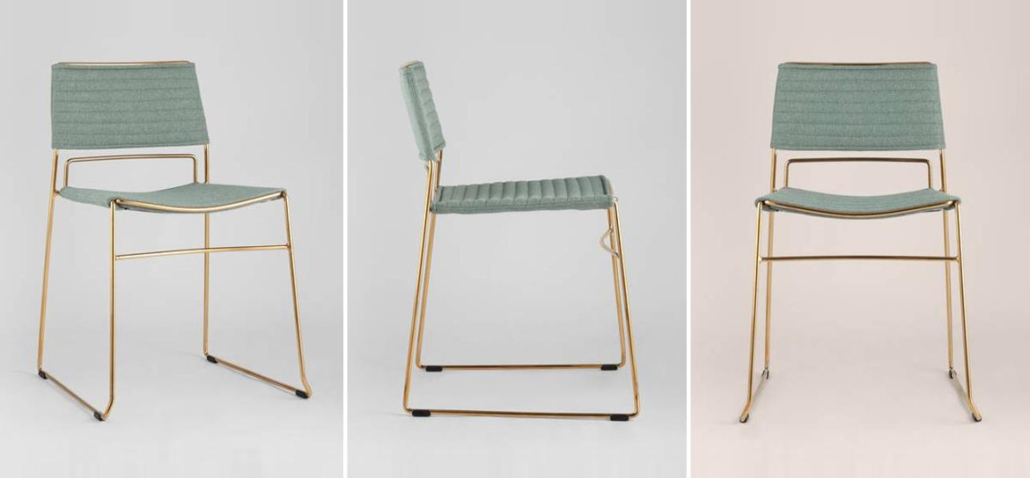 Стул Samuel Chair Светло-Зеленый