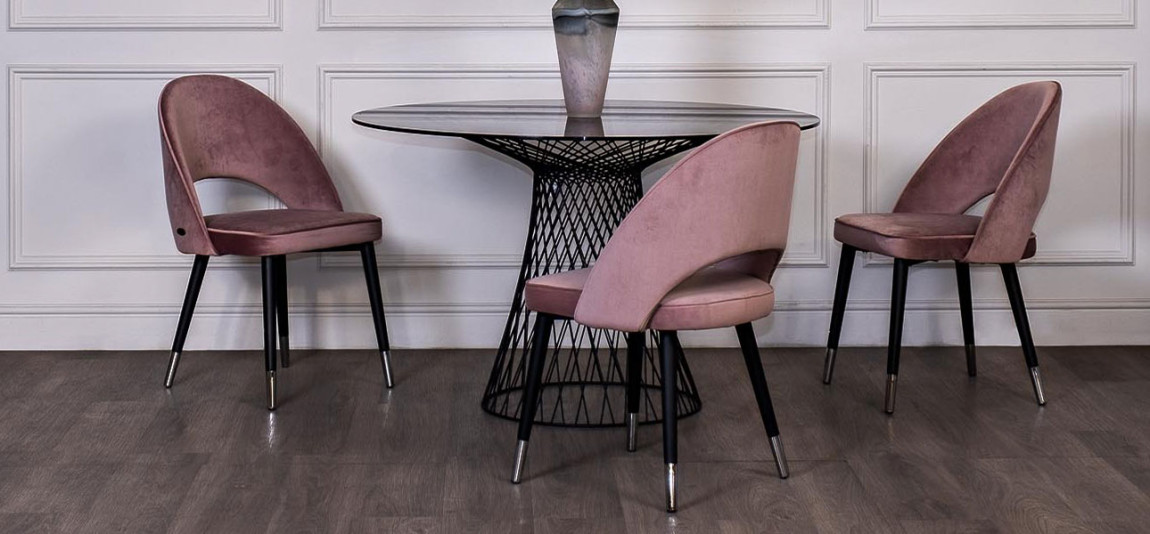 Стул Schelde ash-pink