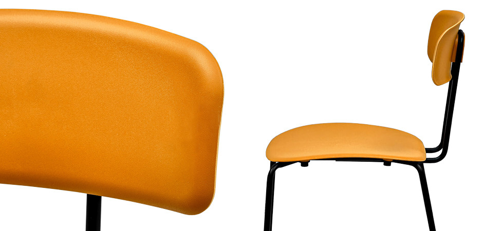 Стул Tyler Loft Stool Orange