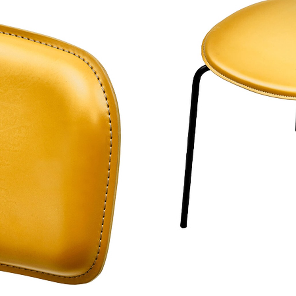 Стул Tyler Loft Stool yellow