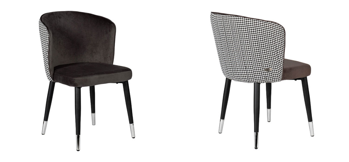 Стул Verdon GREY-BROWN