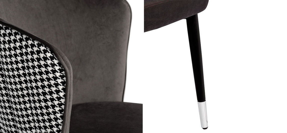 Стул Verdon GREY-BROWN