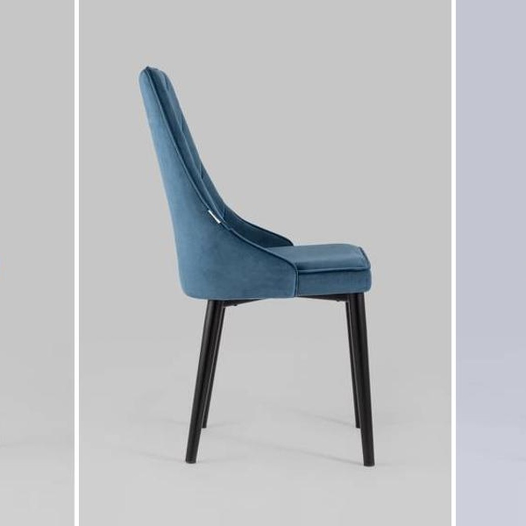 Стул Versailles Chair Синий Велюр