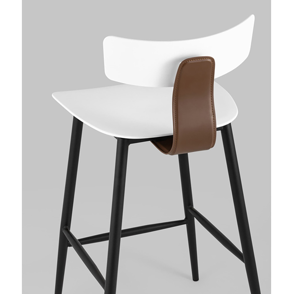 Стул Барный ANT White Eco-Leather 2 шт