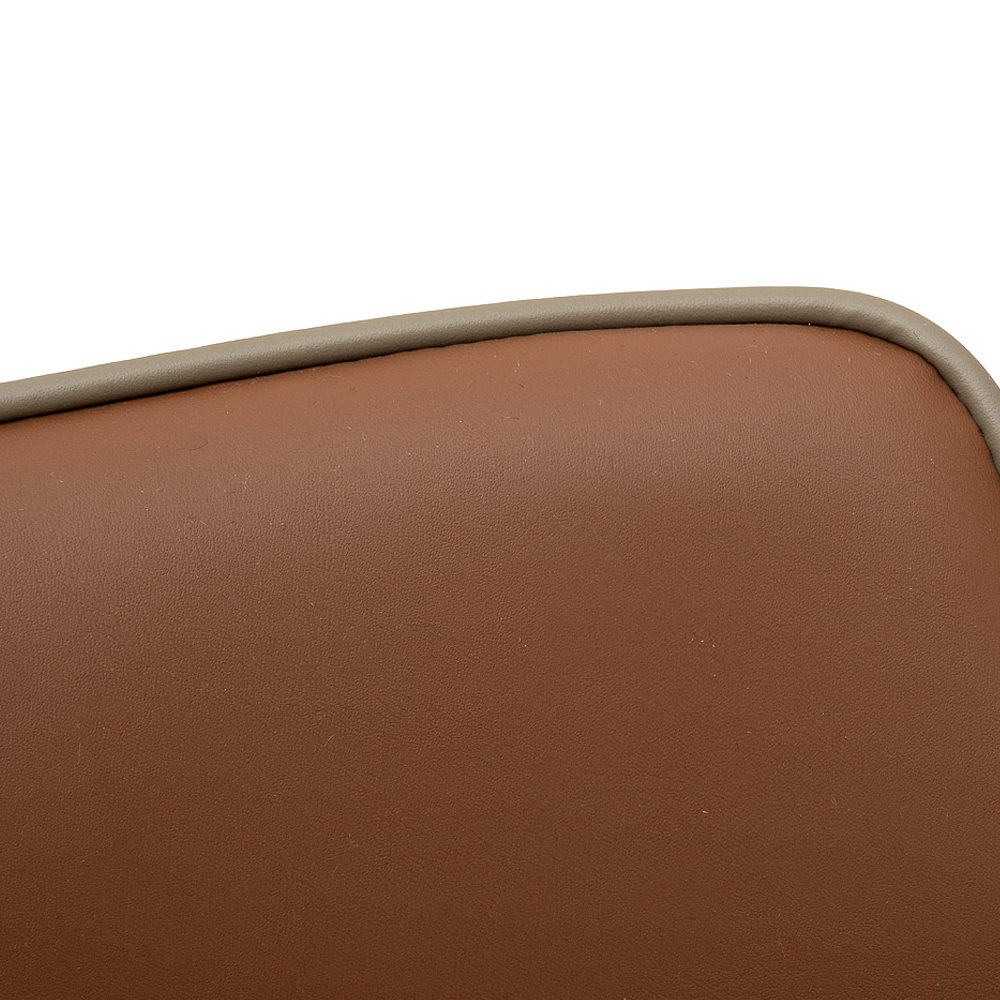 Стул барный с терракотовой обивкой из экокожи Spectacular High Chair