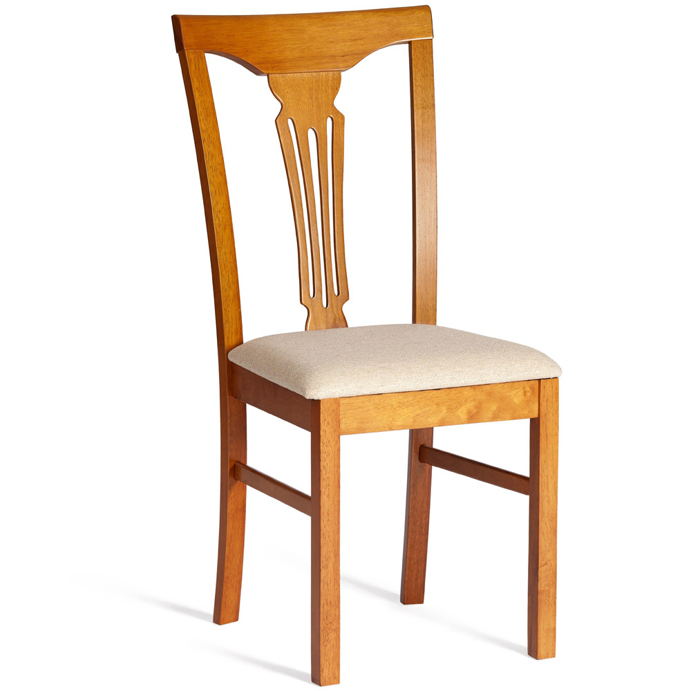 Стул деревянный с узором ручной работы Espresso