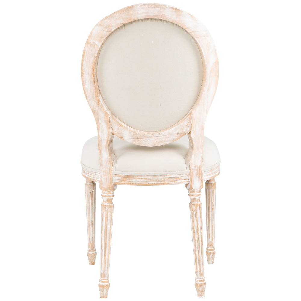 Стул из массива бука бежевый Solid Luxury