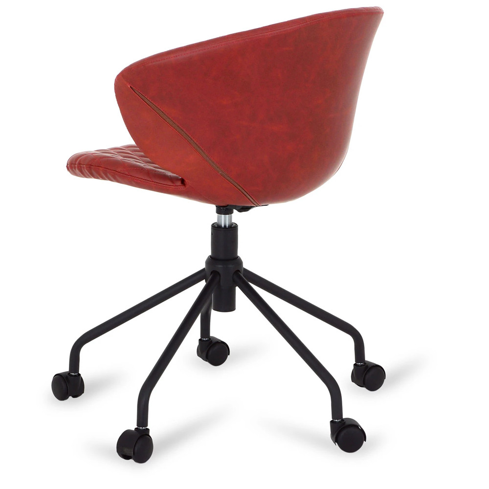 Стул из экокожи с стёжкой Kennedy