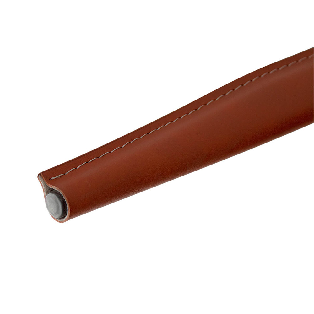 Стул коричневый из искуственной кожи на 4-х ножках Enigma Brown