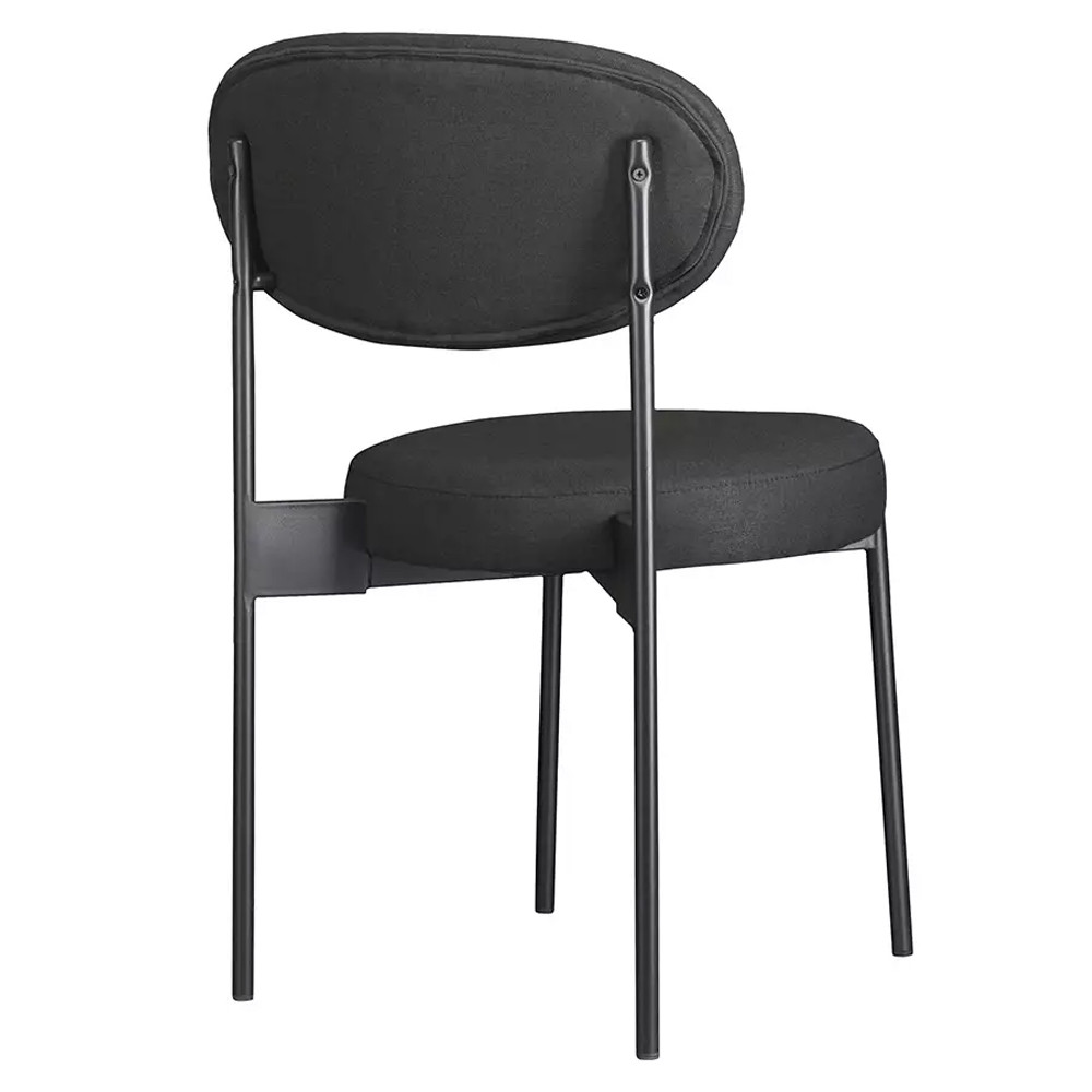 Стул мягкий Alfie Chair черный