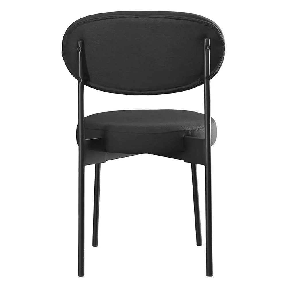 Стул мягкий Alfie Chair черный