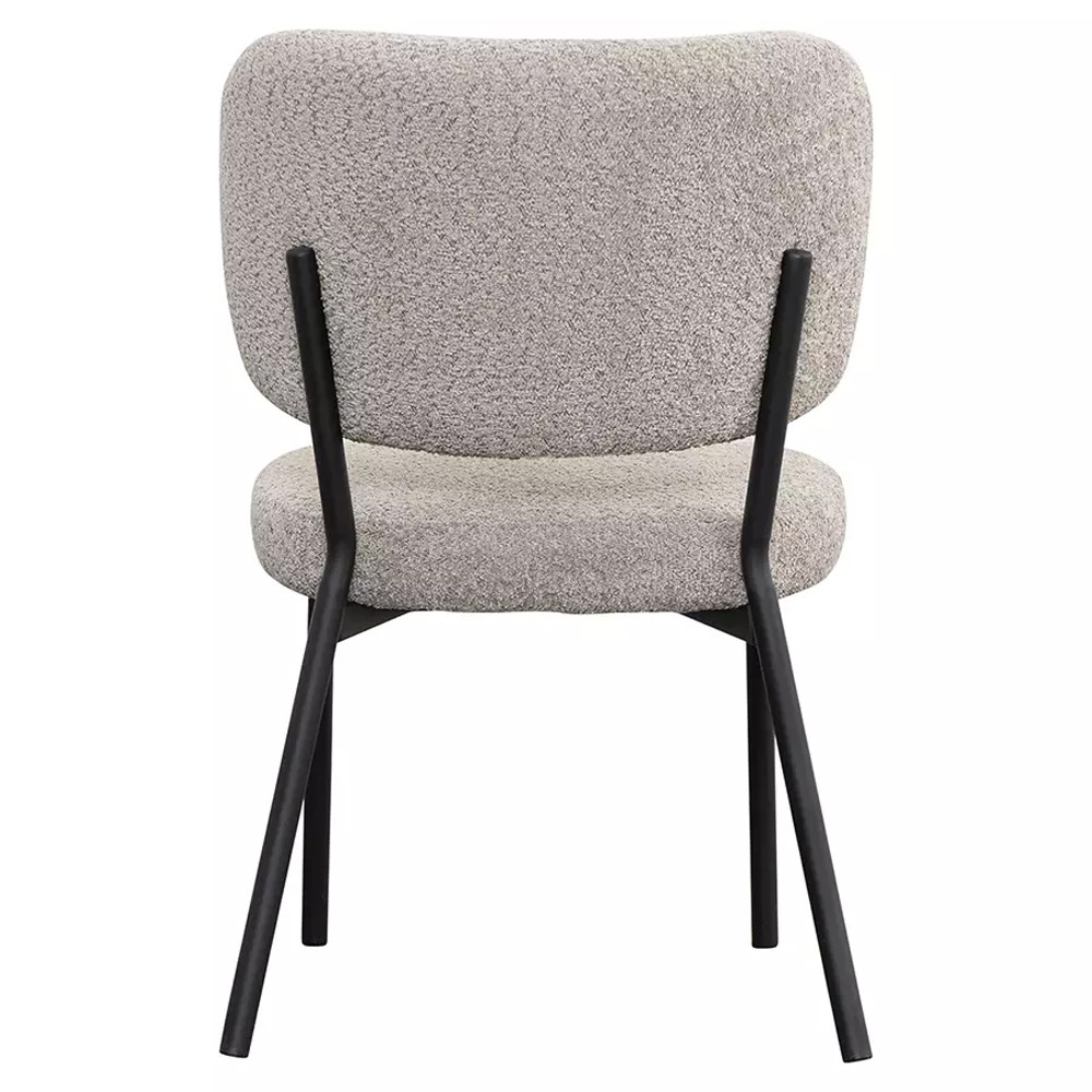 Стул мягкий с серо-бежевой буклированной обивкой Inspiration from Provence