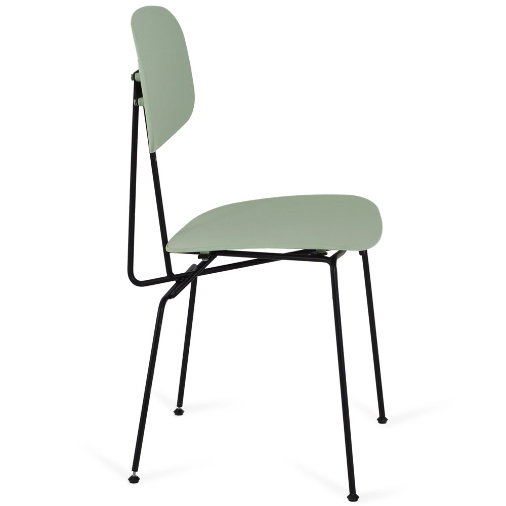 Стул на металлических ножках Travis Chair Green