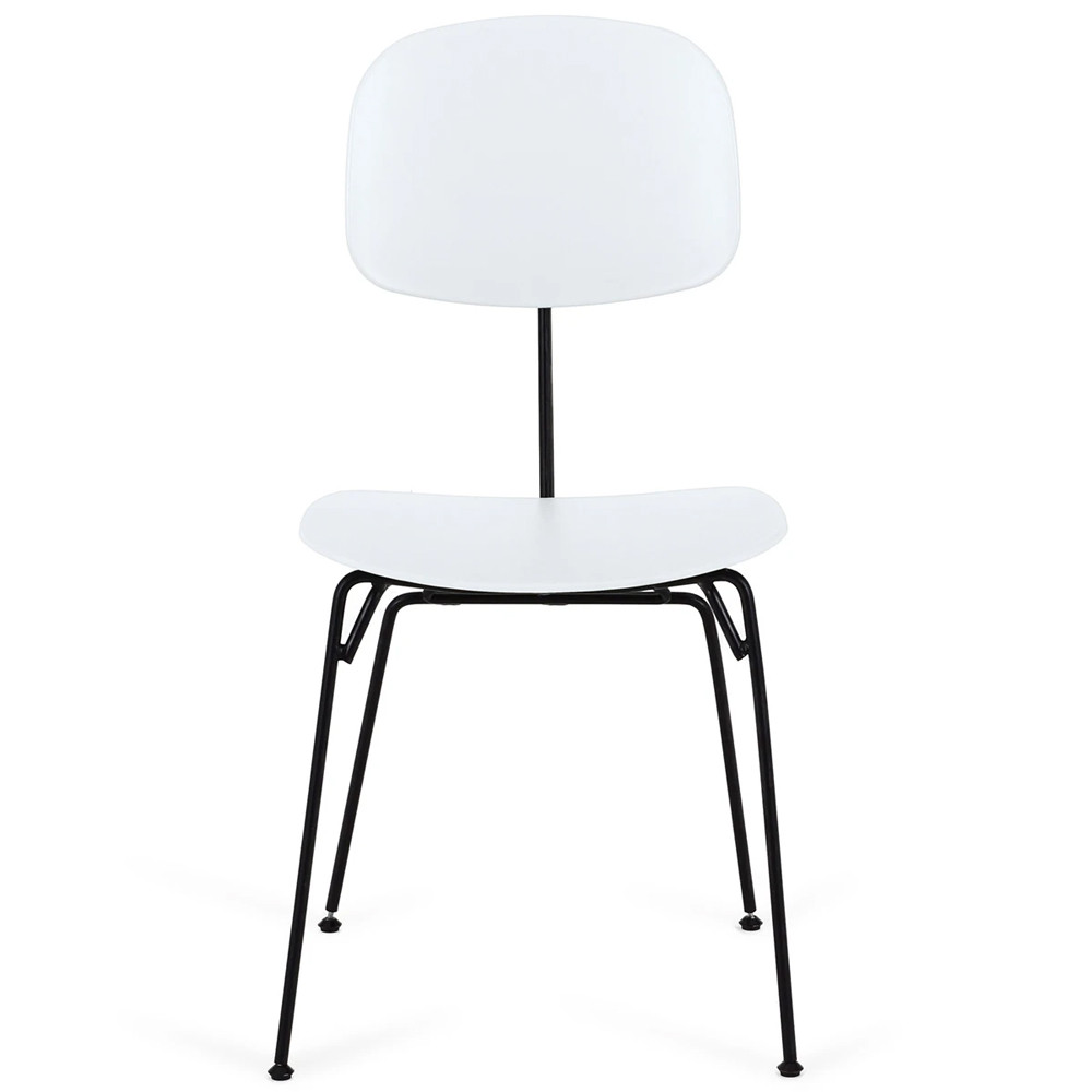 Стул на металлических ножках Travis Chair White