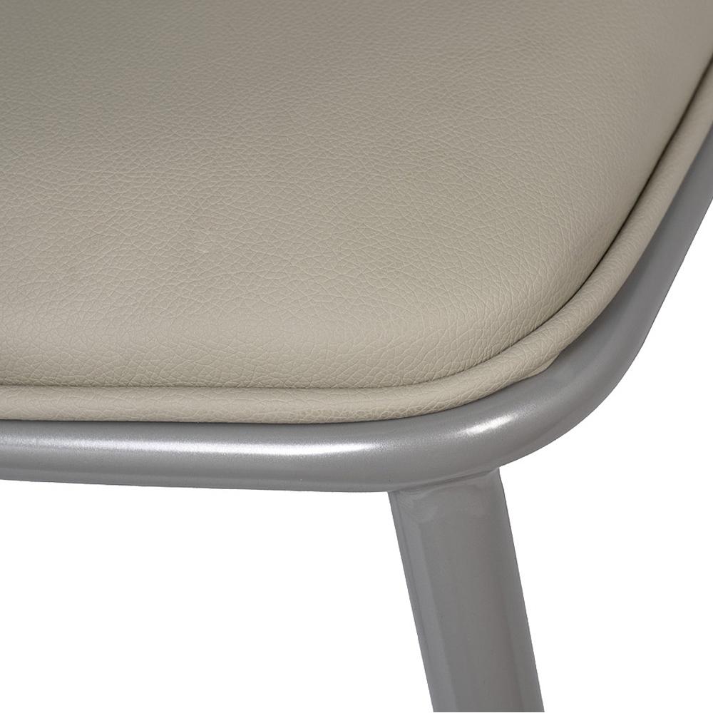 Стул обеденный из экокожи Modern Interior Chair