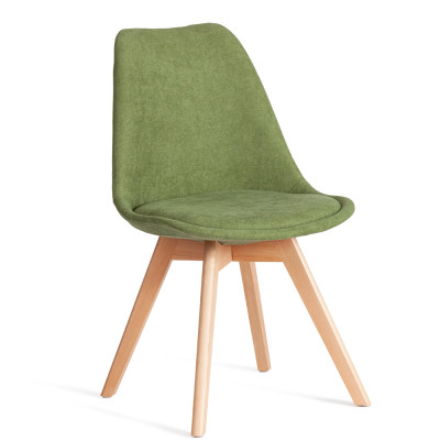 Стул с мягким бархатным сиденьем Chair Tulip