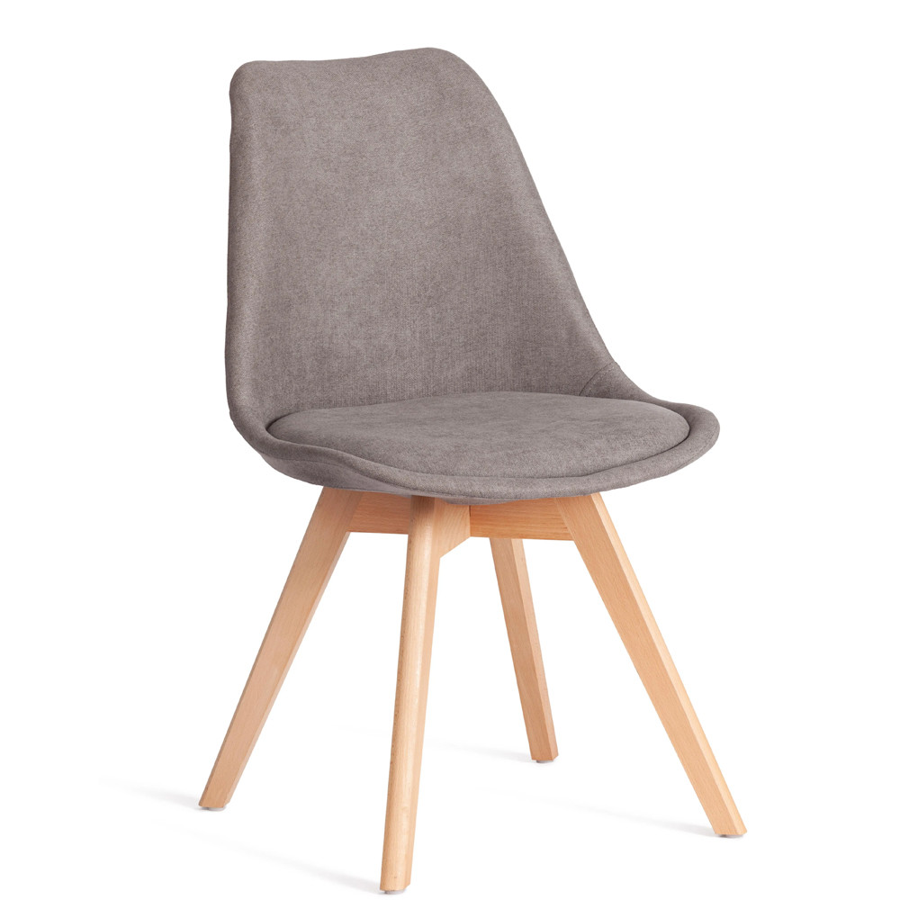 Стул с мягким бархатным сиденьем Chair Tulip