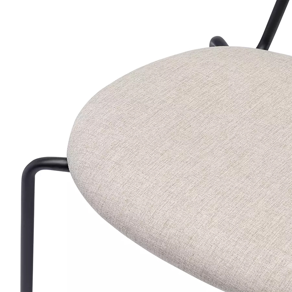 Стул с мягким сиденьем Stool Loft Light Brown