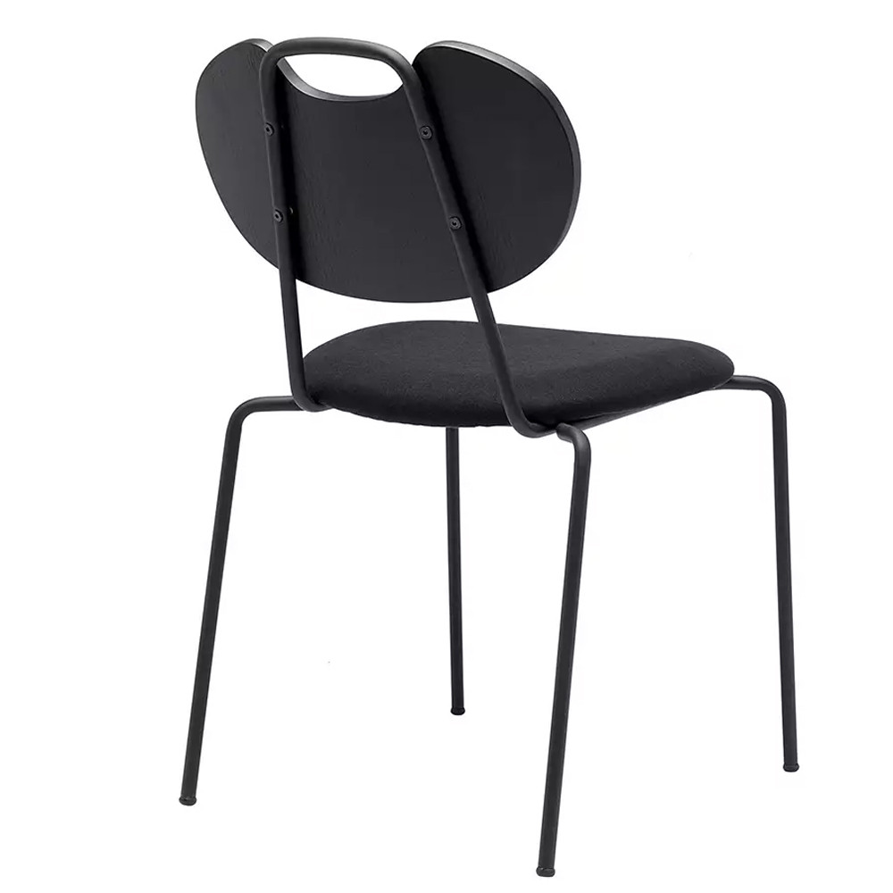 Стул с мягким сиденьем черный Stool Loft Black