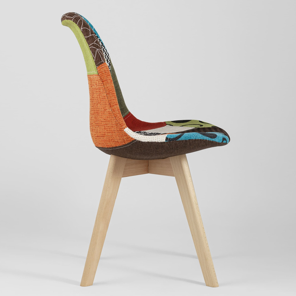 Стул с обивкой в стиле пэчворк Arvika