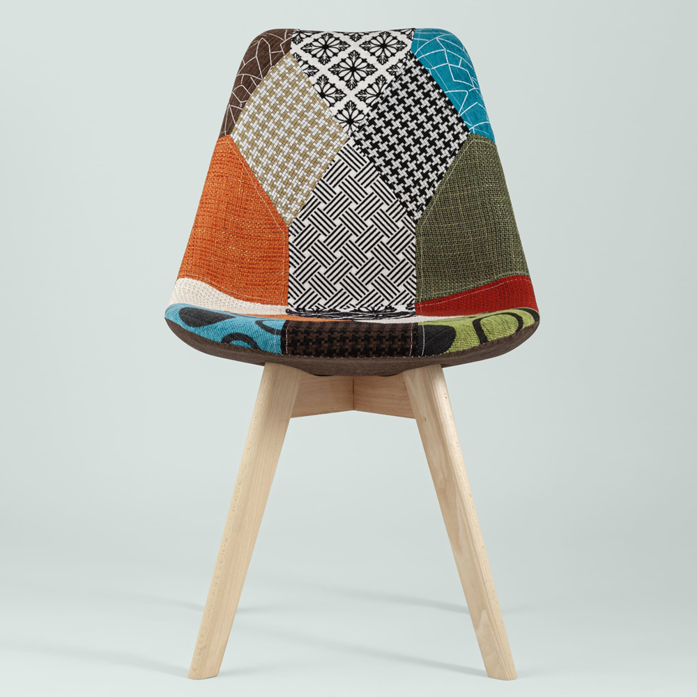 Стул с обивкой в стиле пэчворк Arvika