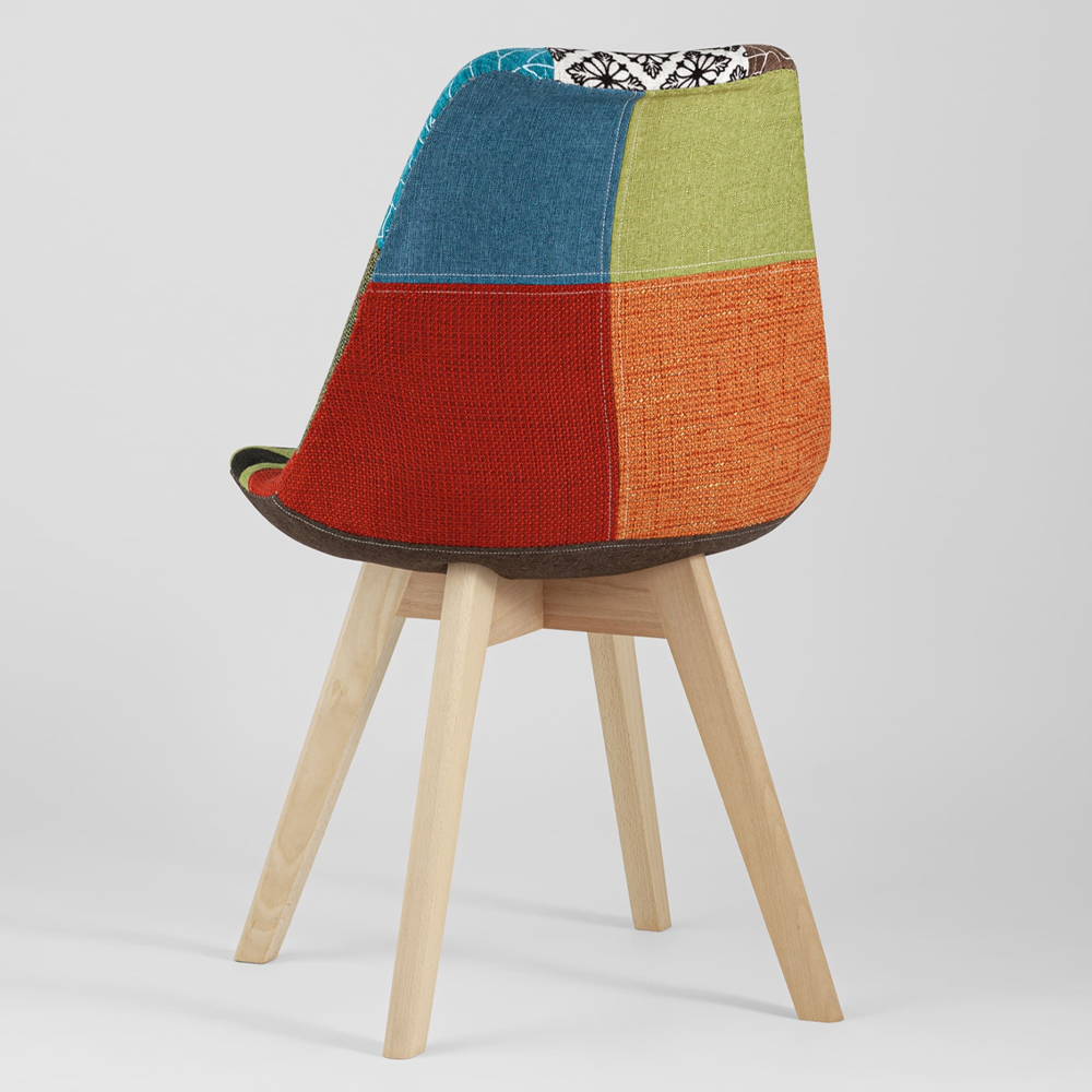 Стул с обивкой в стиле пэчворк Arvika