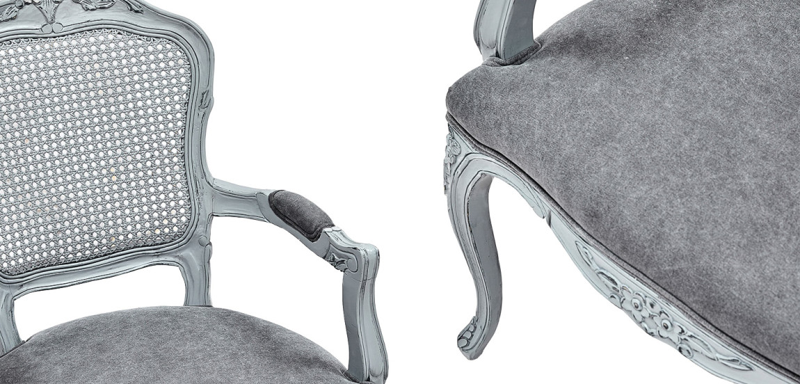 Стул с подлокотниками Maria Antoinette Stool II
