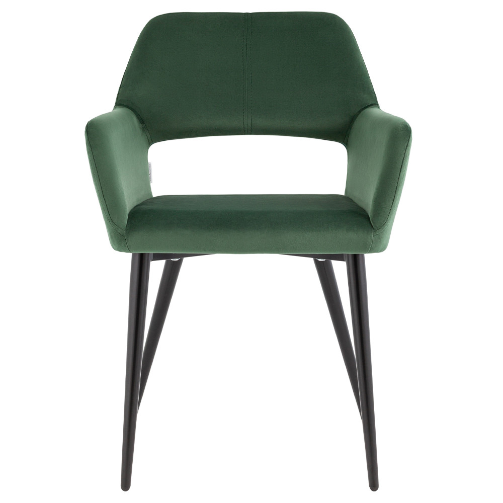Стул с подлокотниками зеленый NEASAN STOOL