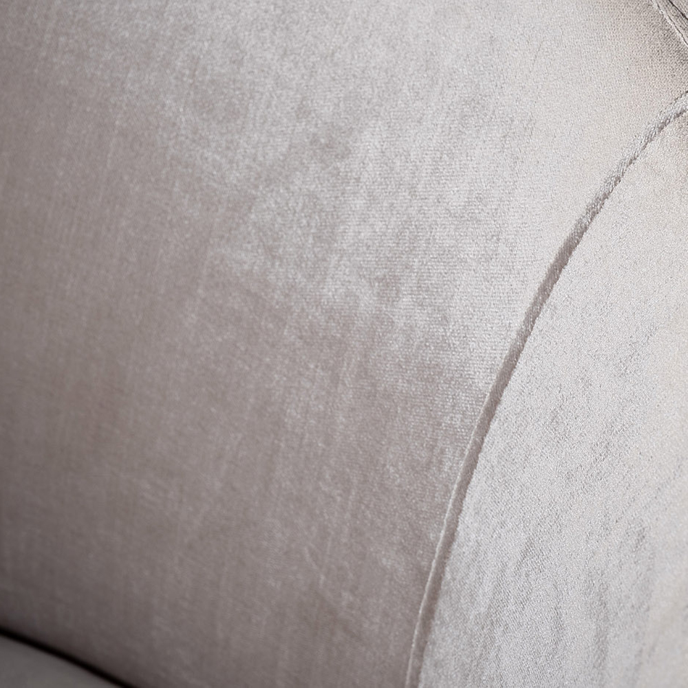 Стул серый велюровый со стеганной спинкой Focus on Convenience