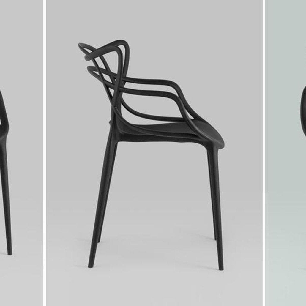 Стулья Cadeira Masters Philippe Starck Черный